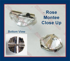 Swarovski Rose Montee Crystal